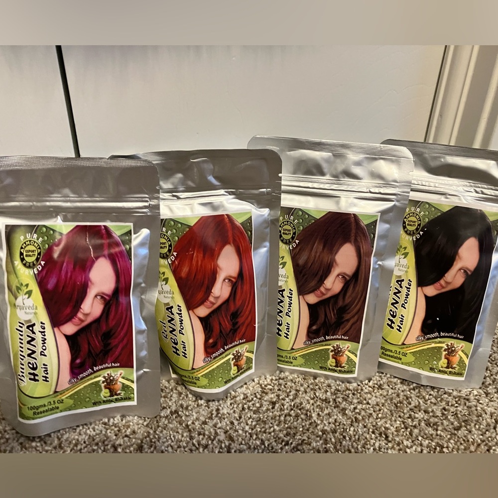 Mix and Match Henna Hair Color- 4pk